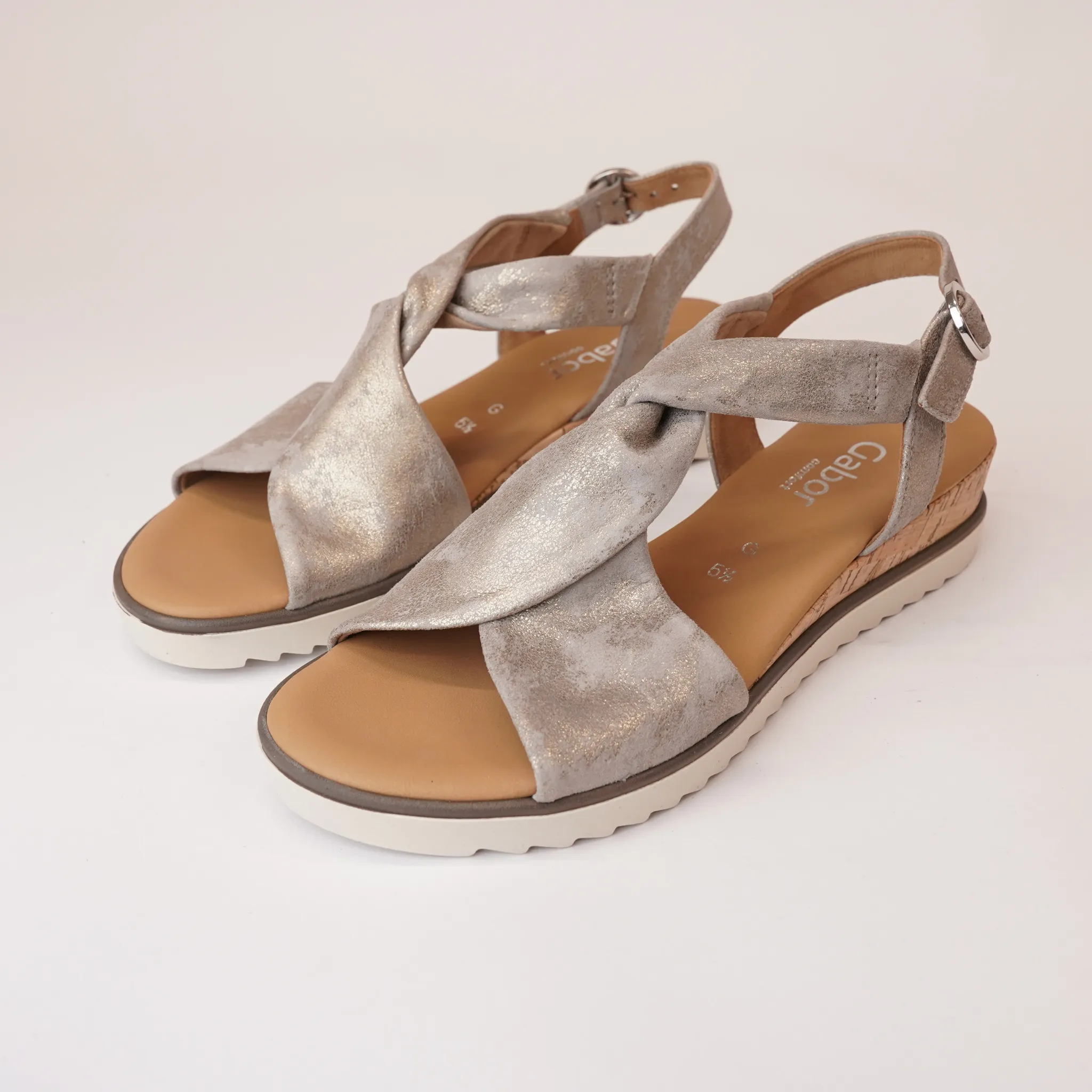 Able Muschel Leather Sandals