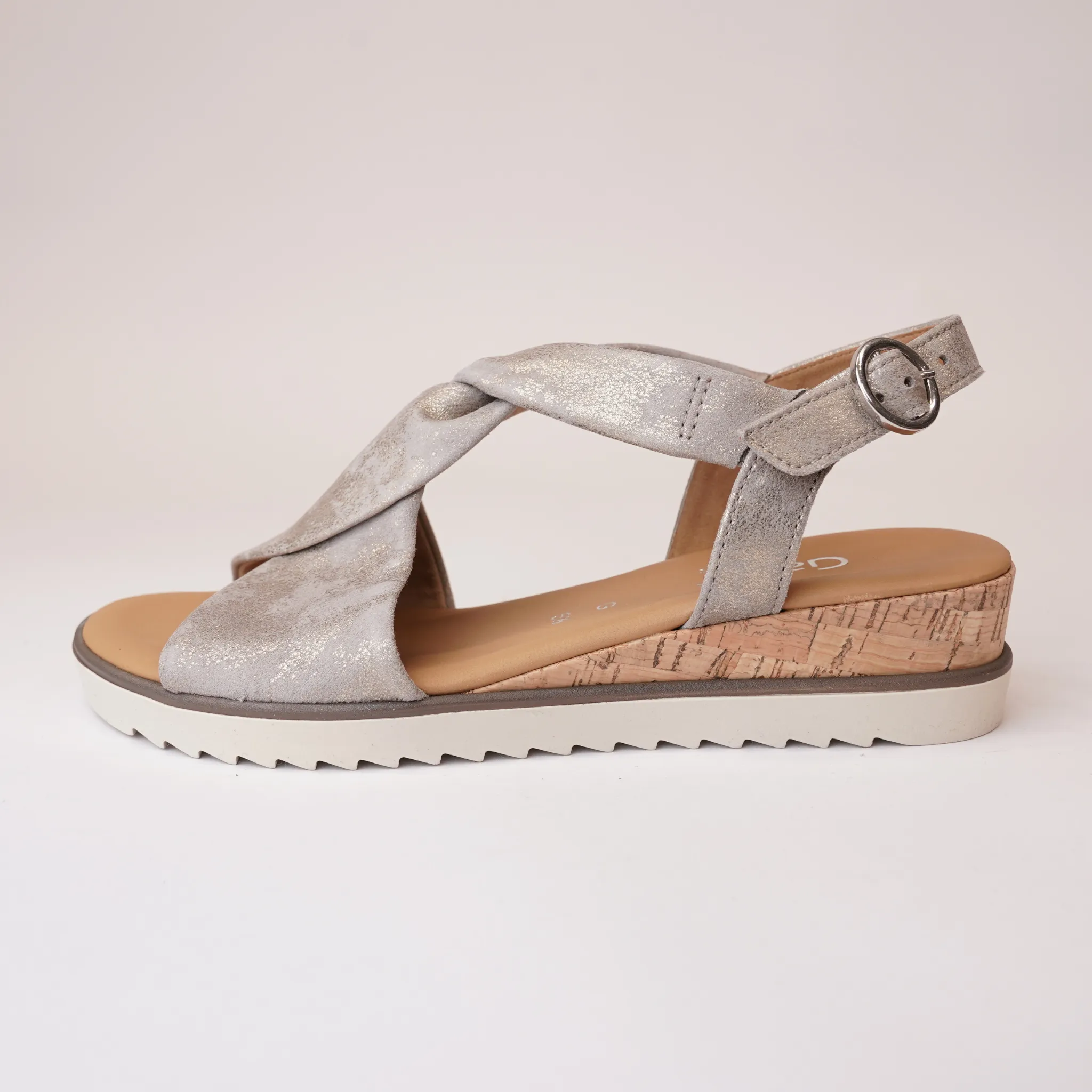 Able Muschel Leather Sandals