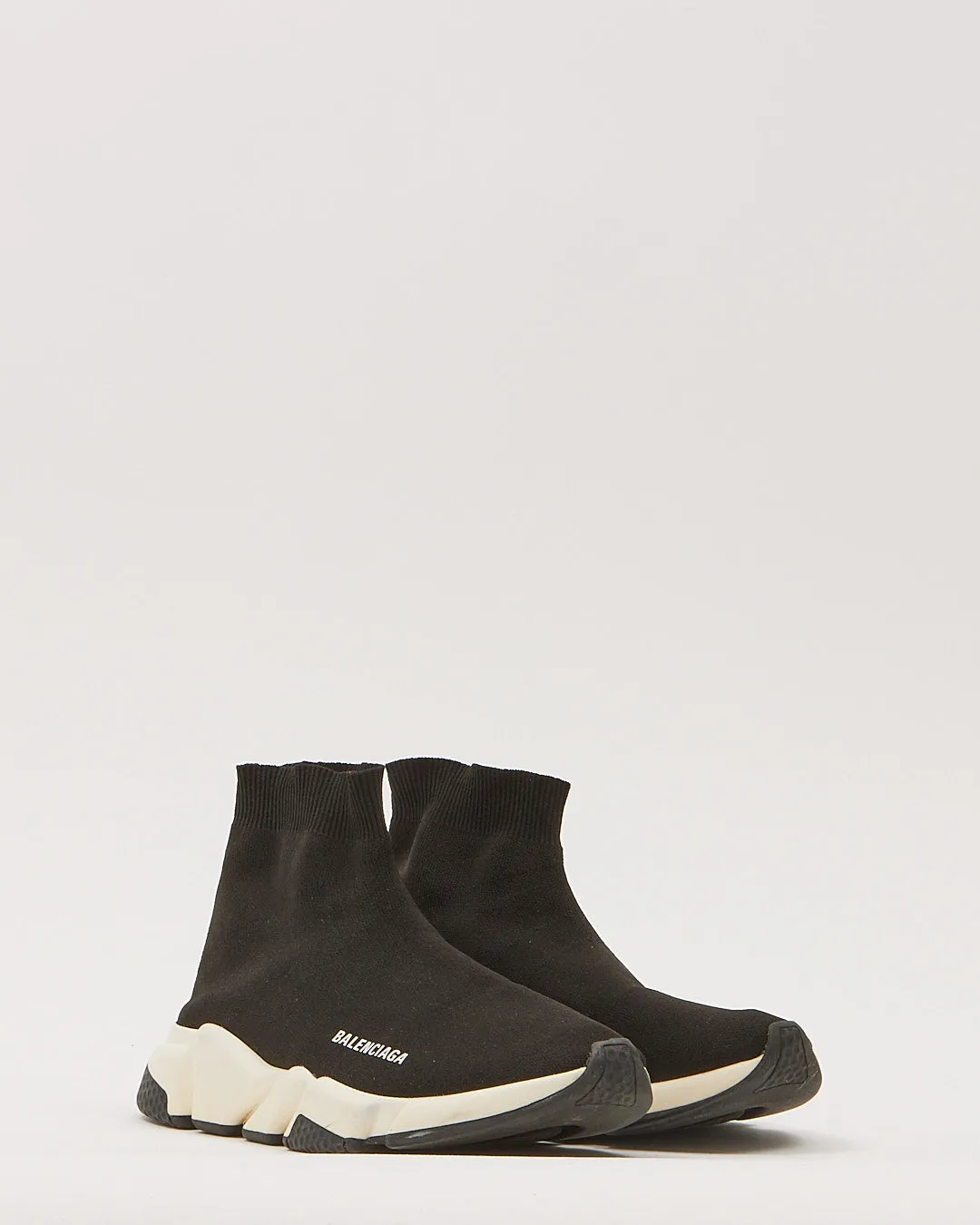 Balenciaga Black Speed Trainer Sock Sneakers - 41