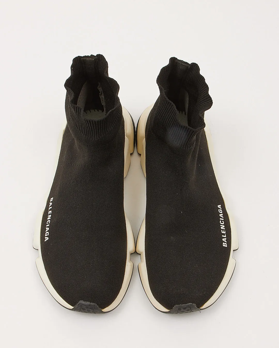 Balenciaga Black Speed Trainer Sock Sneakers - 41