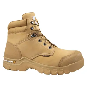 Carhartt 6 Inch Wheat Waterproof Breathable Work Boot