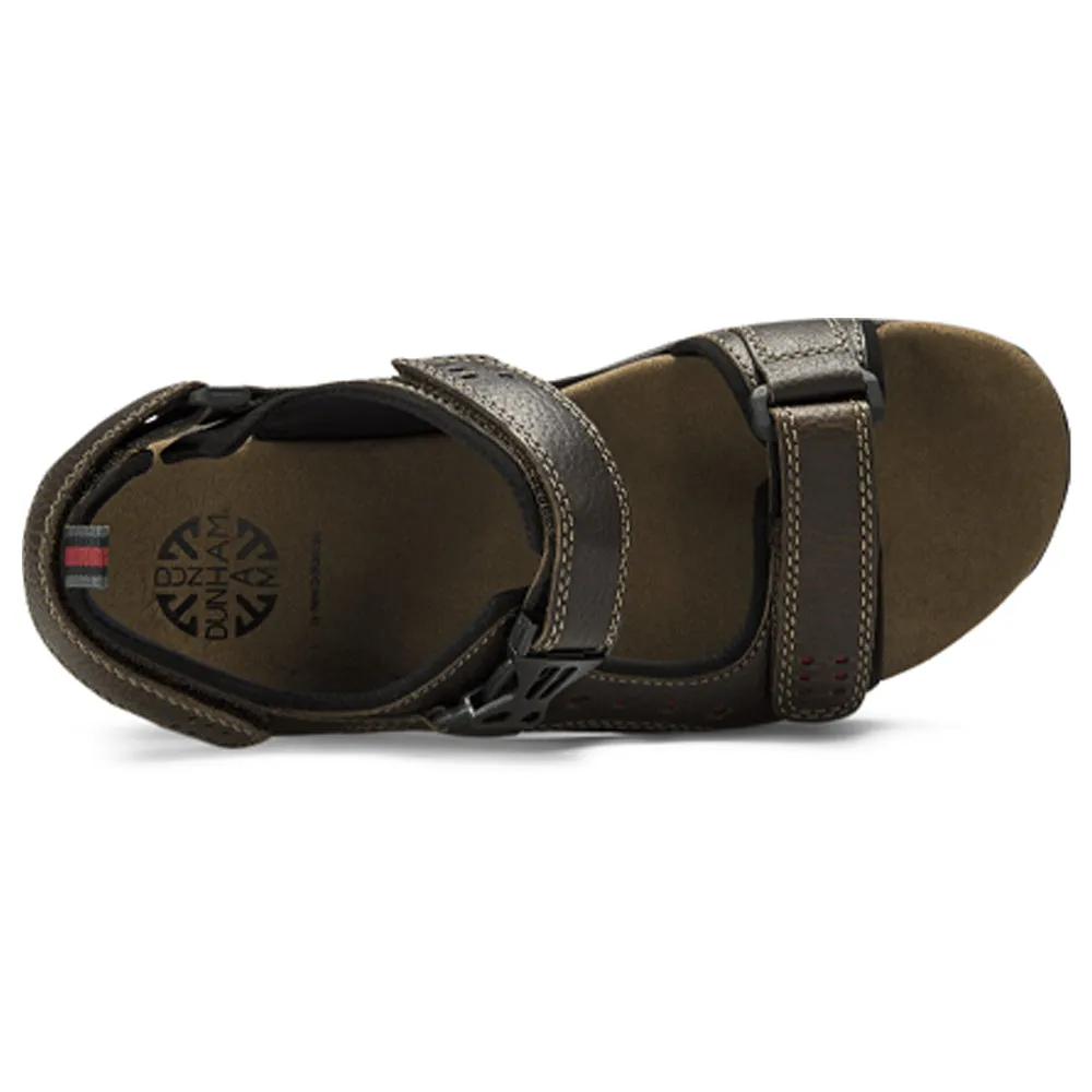 Dunham Nolan Adjustable Sandal Brown (Men's)