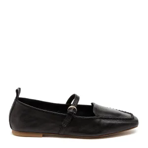 Ferry Black Mary Jane Flats