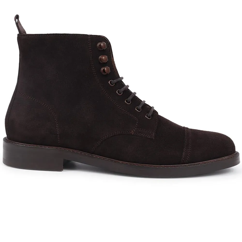 Finch Leather Lace-Up Boots - FINCH / 325 742