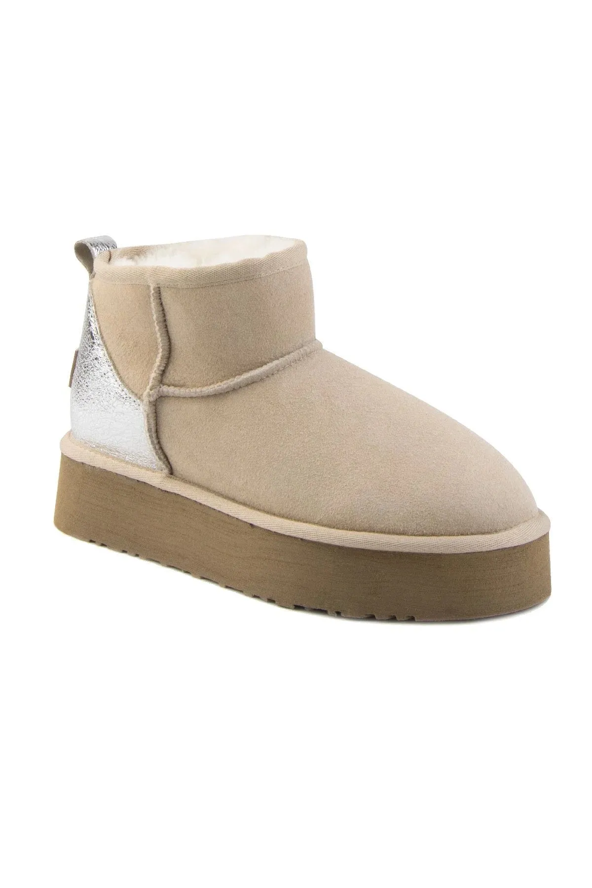 High Sole Ugg Boots 191301 Beige