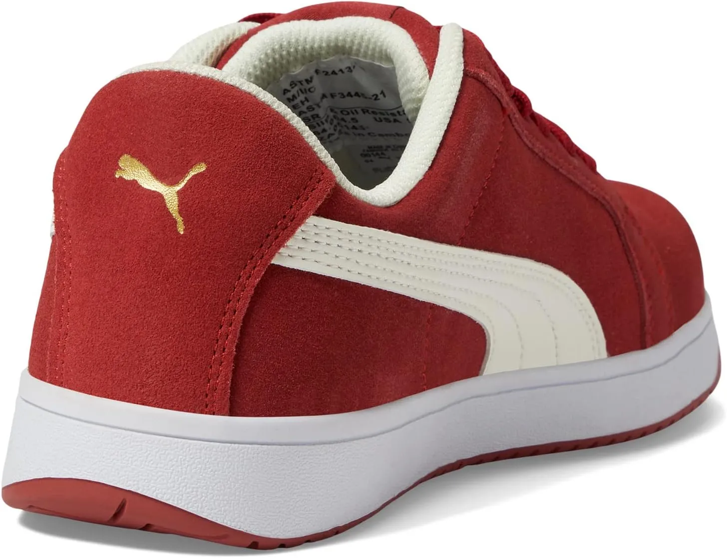 Iconic Suede Low ASTM EH PUMA Red/White