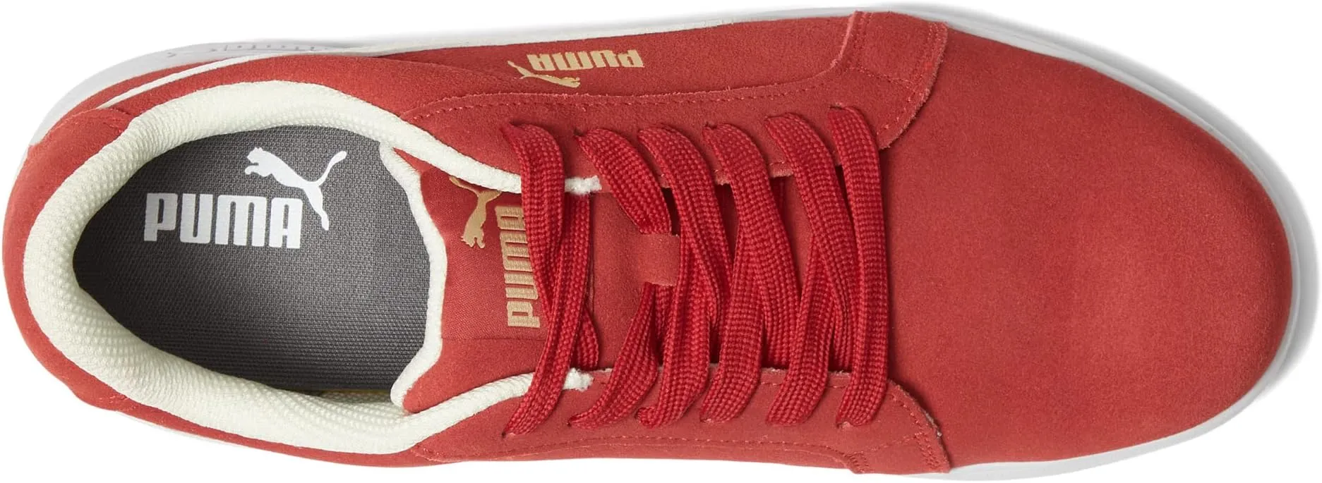 Iconic Suede Low ASTM EH PUMA Red/White