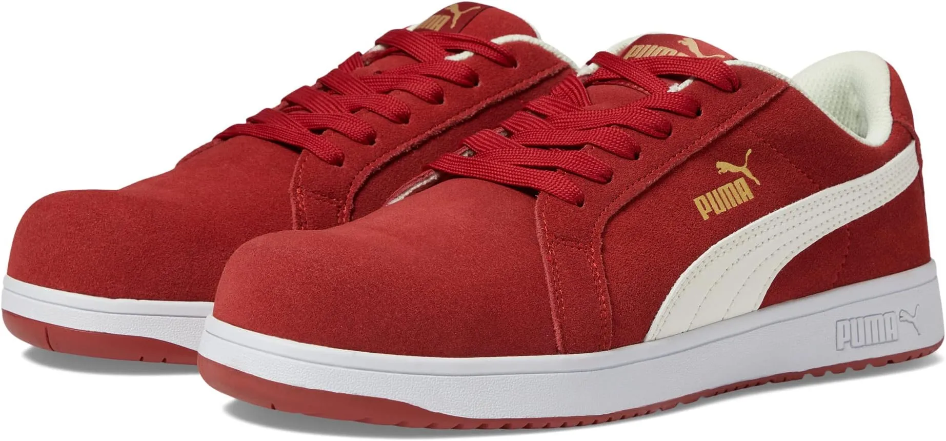 Iconic Suede Low ASTM EH PUMA Red/White