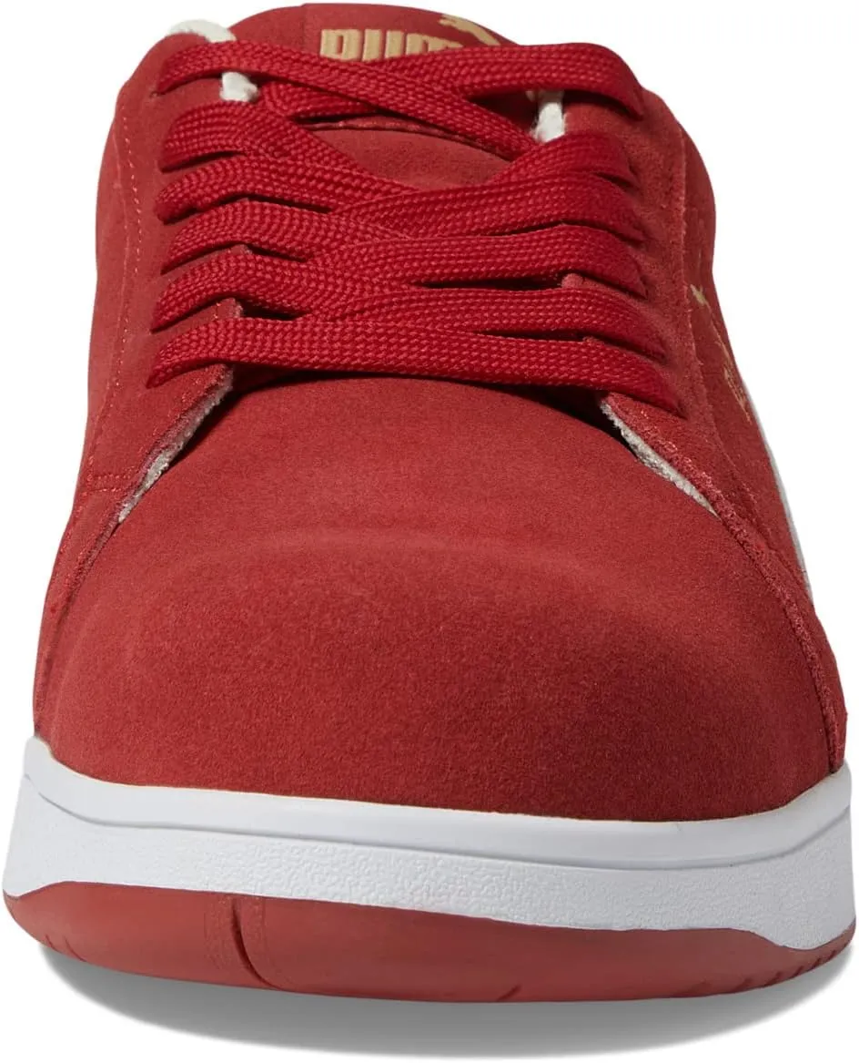 Iconic Suede Low ASTM EH PUMA Red/White