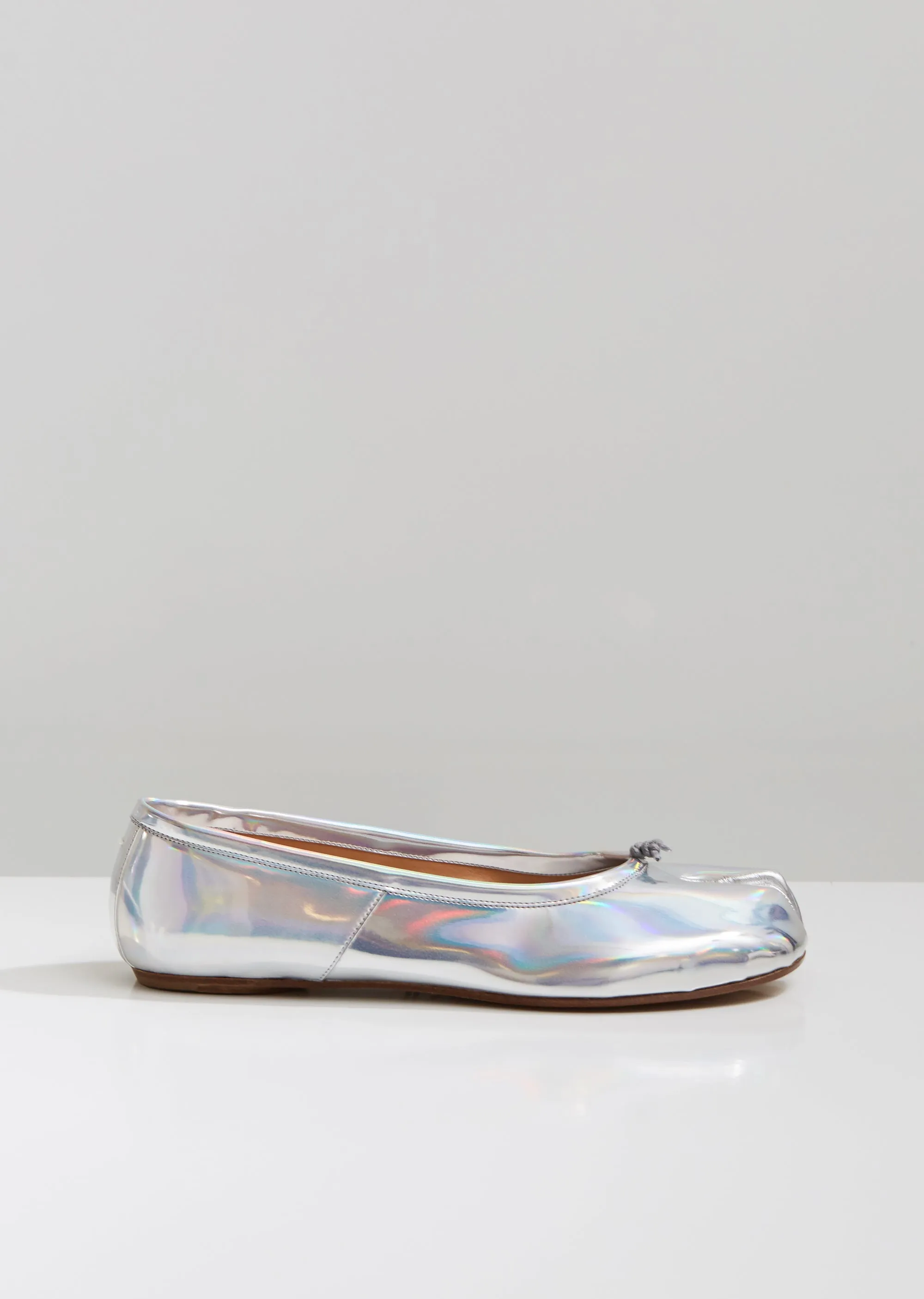 Iridescent Tabi Flats