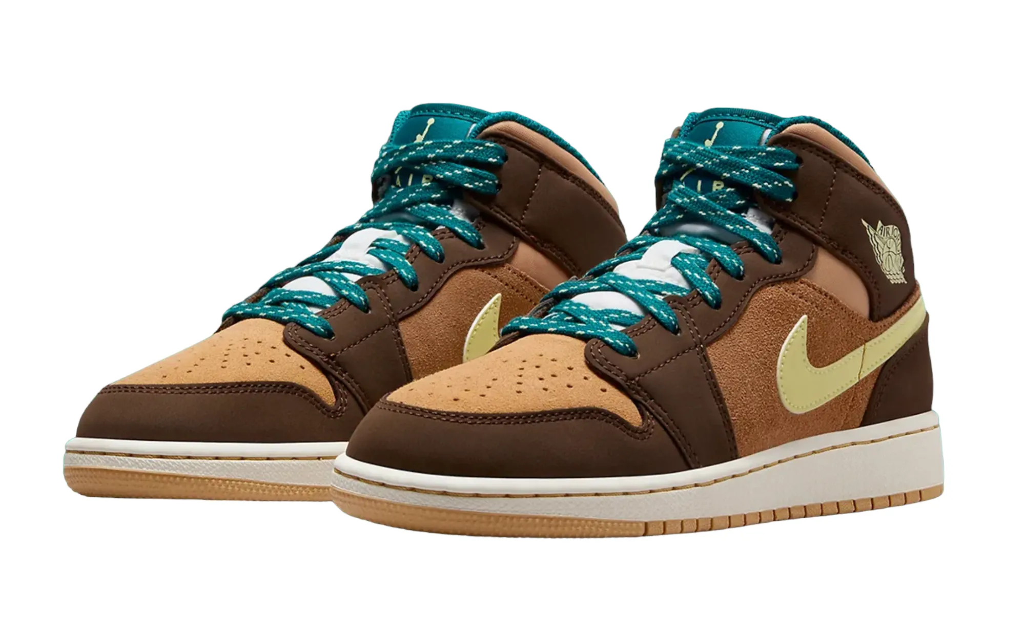 JORDAN 1 MID CACAO WOW (GS)