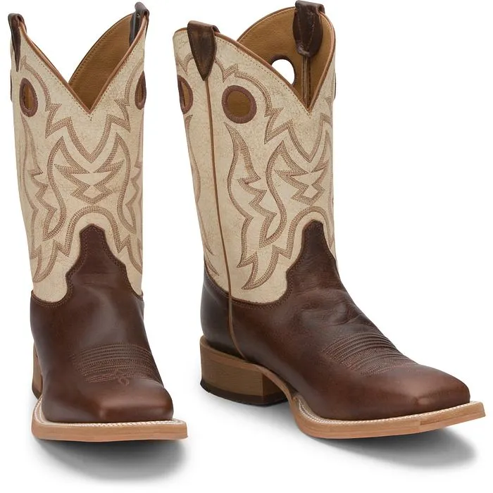 Justin Boots Mens | Caddo Style BR776 Color Cognac Damiana (Brown)