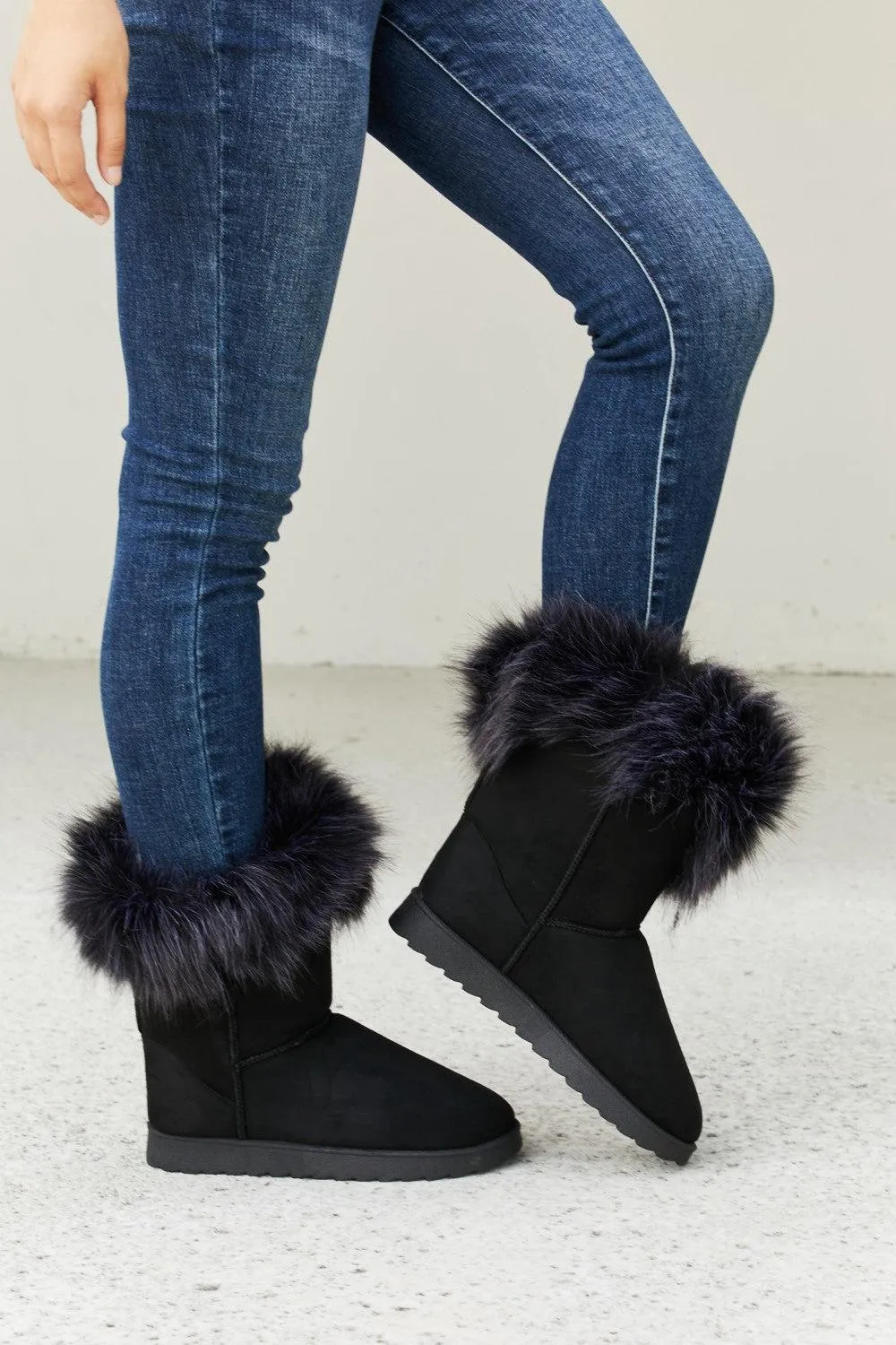 Legend Snowed In Warm fluffy Mid-Calf Boots