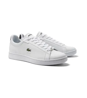 Men's Carnaby Pro Leather Heel Pop Sneakers White/Black