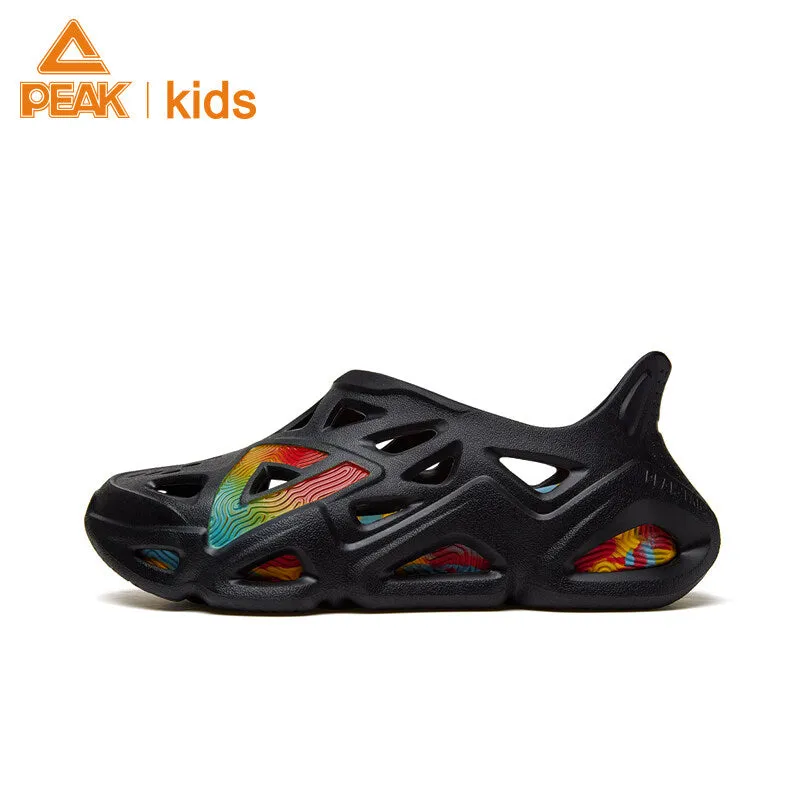 Peak Taichi Sandals Fashion Breathable Hole Shoes Unisex Casual Outdoor Beach Shoes Lightweight Sport Sandals EKT2297L