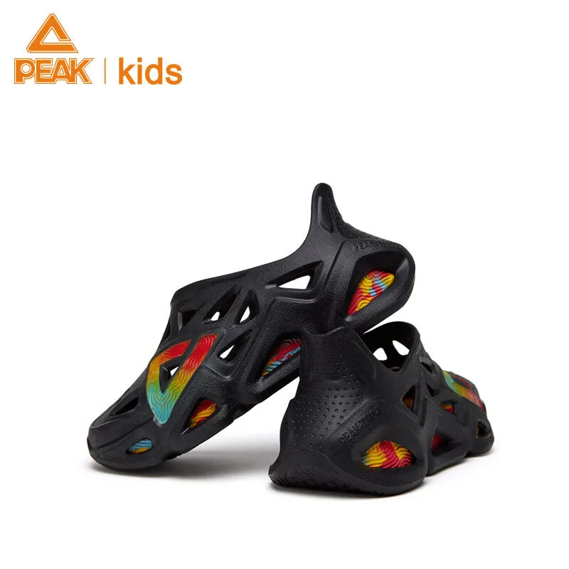 Peak Taichi Sandals Fashion Breathable Hole Shoes Unisex Casual Outdoor Beach Shoes Lightweight Sport Sandals EKT2297L