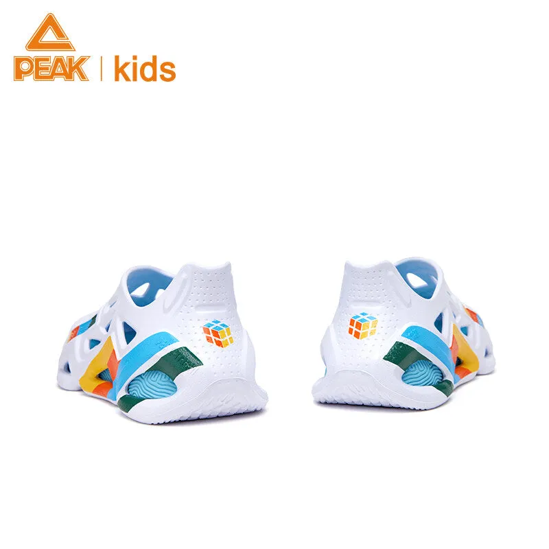 Peak Taichi Sandals Fashion Breathable Hole Shoes Unisex Casual Outdoor Beach Shoes Lightweight Sport Sandals EKT2297L