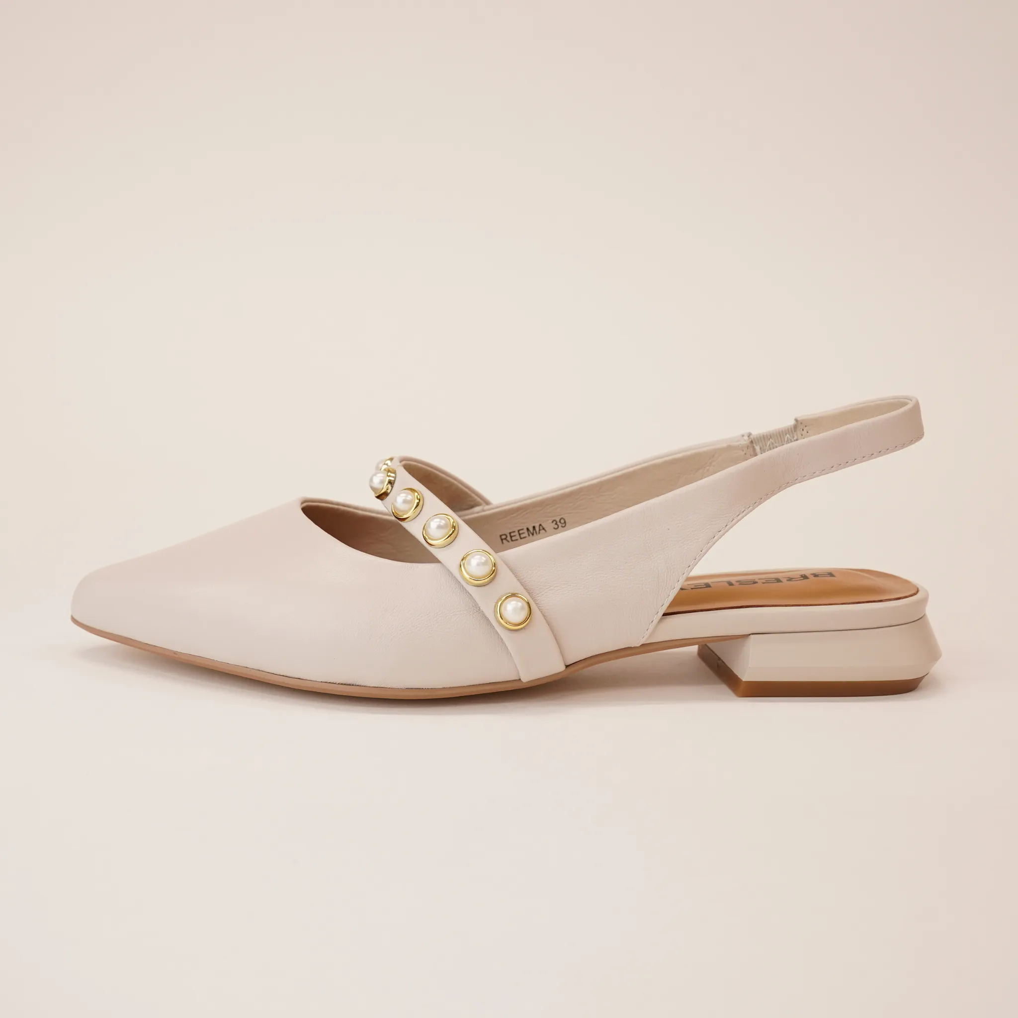 Reema Bone Leather Flats