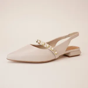 Reema Bone Leather Flats