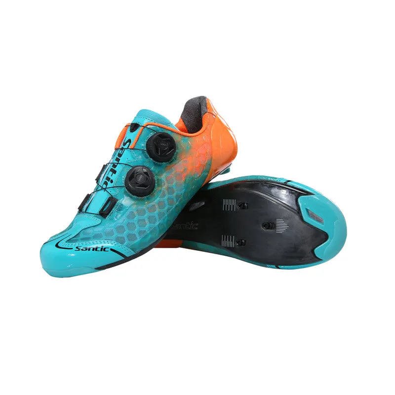 Santic Alpha 2.0 Blue Men Cycling Shoes