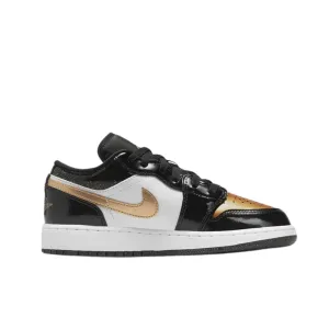 Sneakers Nike Air Jordan 1 Low Se (Gs) - Black/Metallic Gold-White