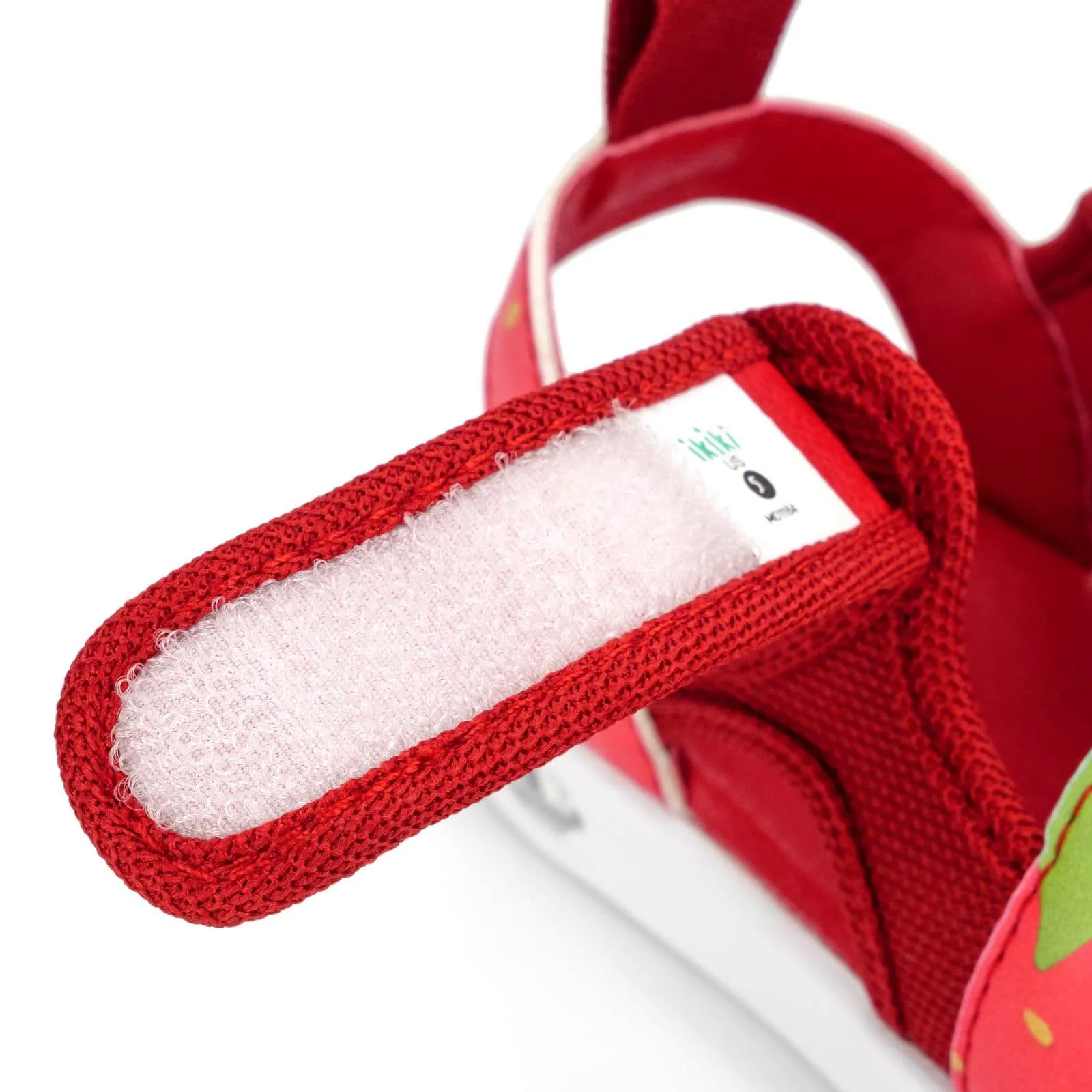 Strawberry Squeaky Toddler Sandals | Red