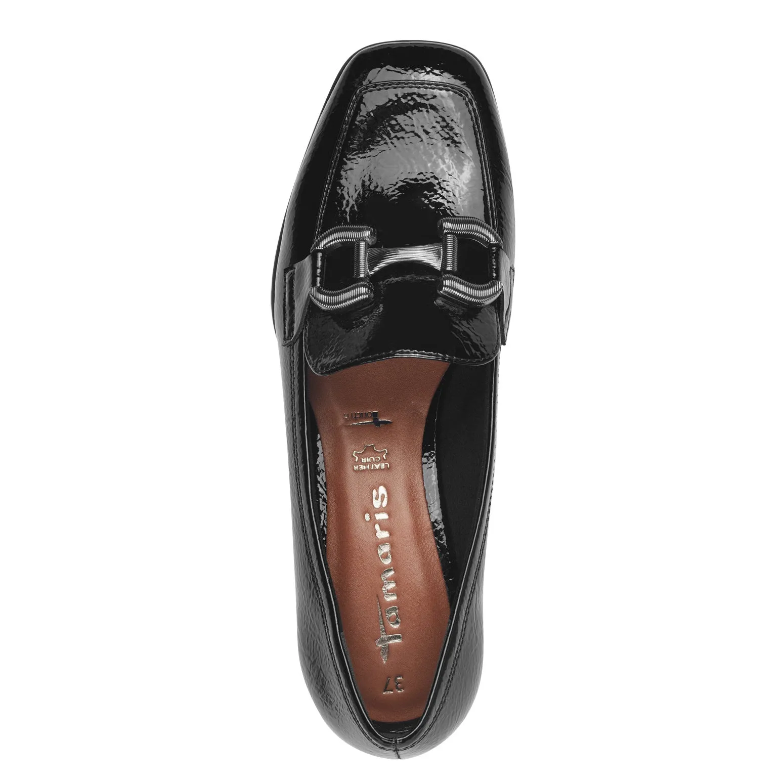 Tamaris Trouser Shoes  Black  Patent Work Shoes 24316-43 001 sale