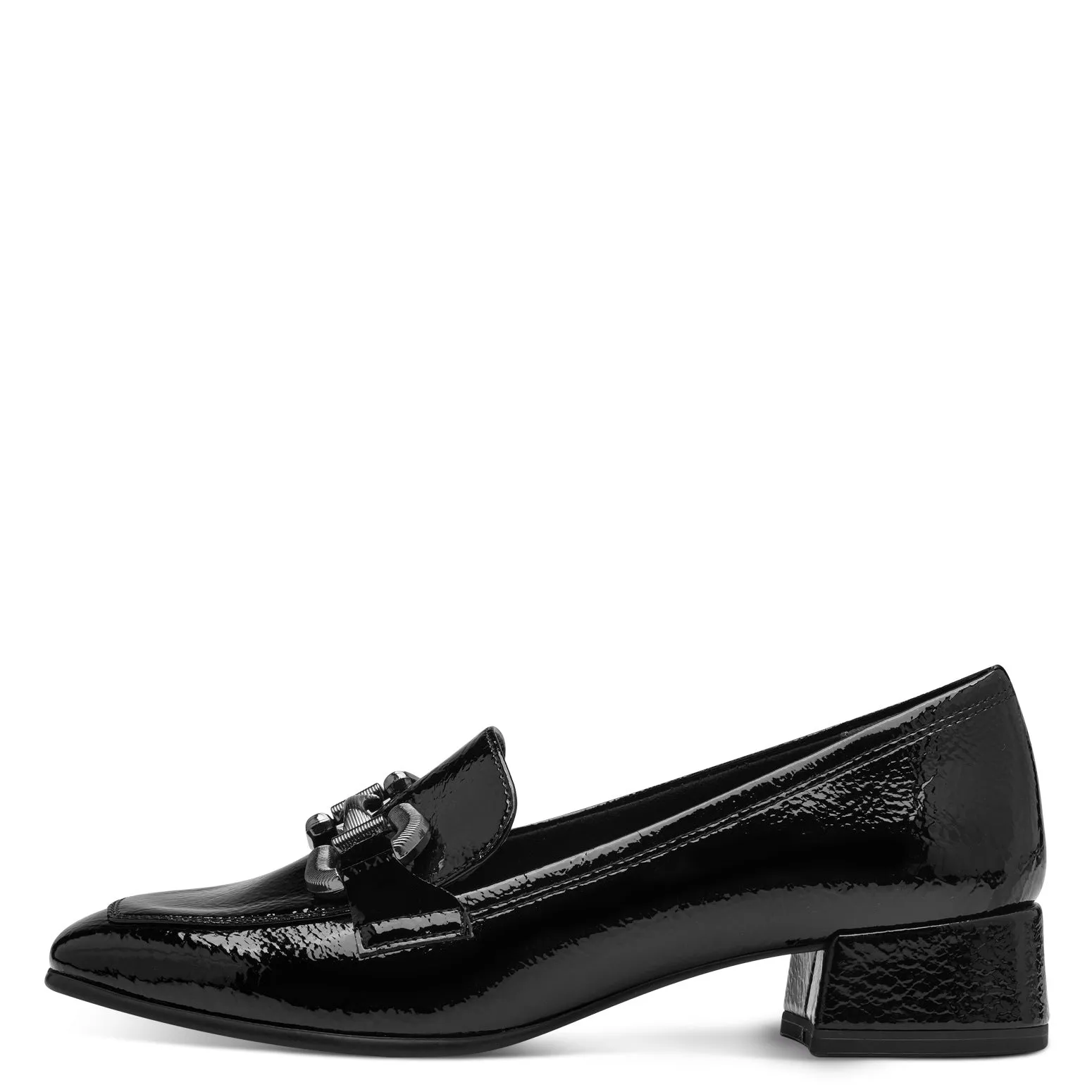 Tamaris Trouser Shoes  Black  Patent Work Shoes 24316-43 001 sale