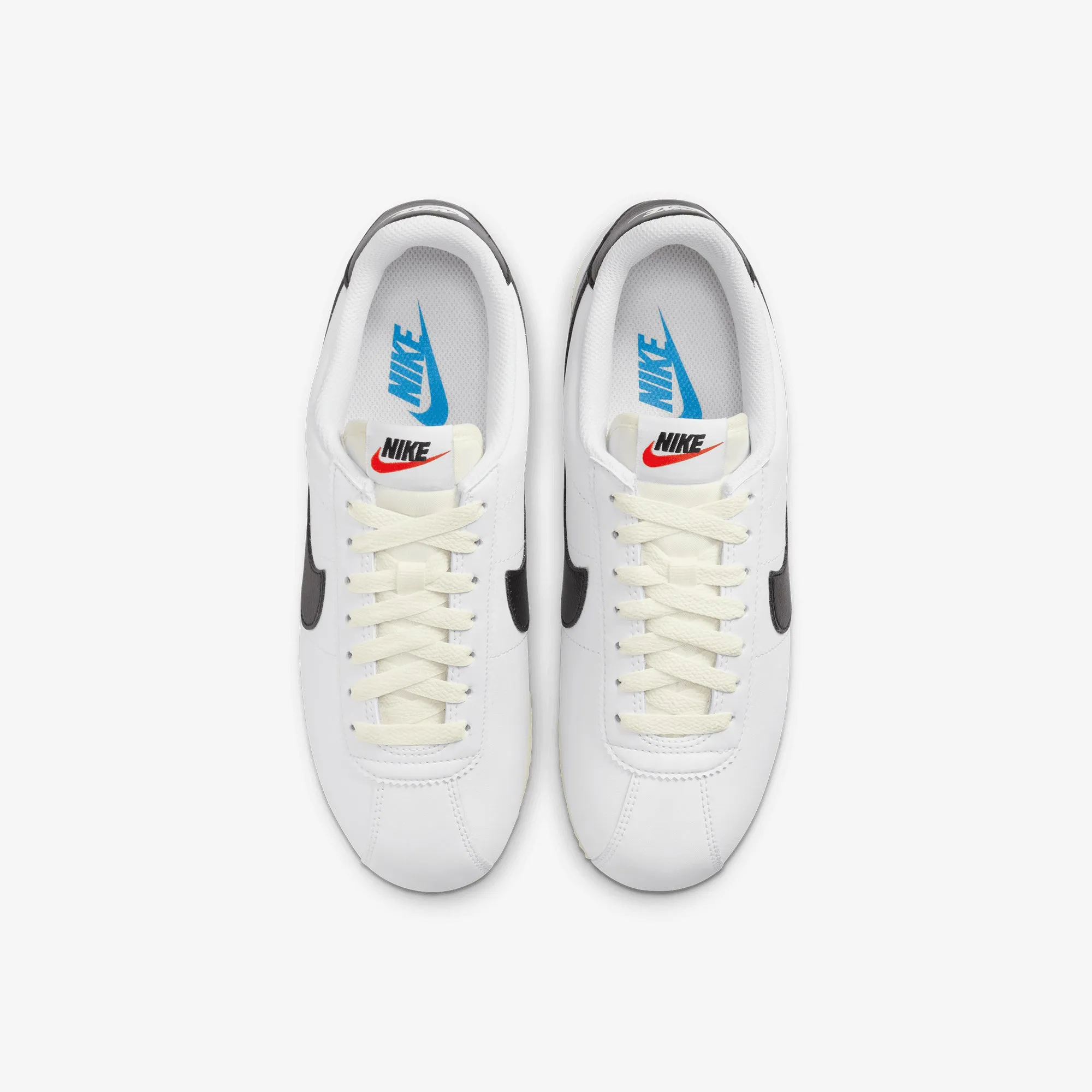 WMN'S CORTEZ 'WHITE/BLACK-LT PHOTO BLUE-SAIL'