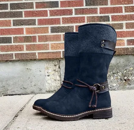 Women's Suede Snow Boots