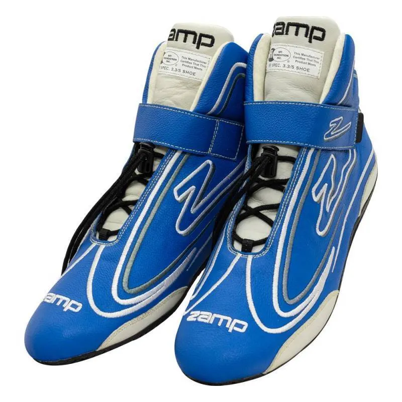 Zamp ZR-50 Race Shoes - Blue